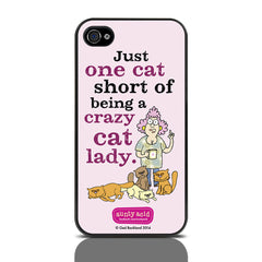 iPhone 4/4s Crazy Cat Lady Case