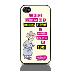 iPhone 4/4s Morning Person Case