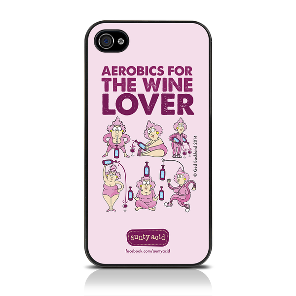 iPhone 4/4s Aerobics For The Wine Lover Case