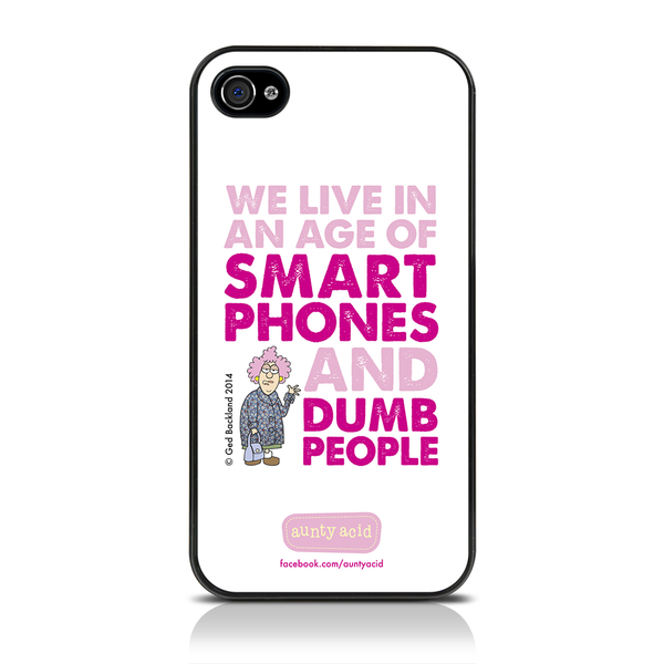 iPhone 4/4s Smart Phones - Dumb People Case