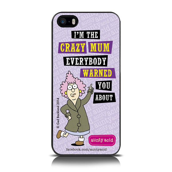 iPhone 5/5S Crazy Mum Case