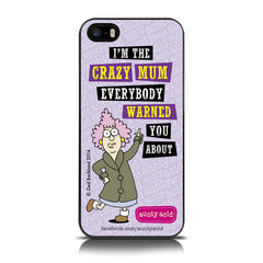 iPhone 5/5S Crazy Mum Case