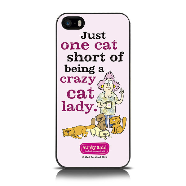 iPhone 5/5S Crazy Cat Lady Case