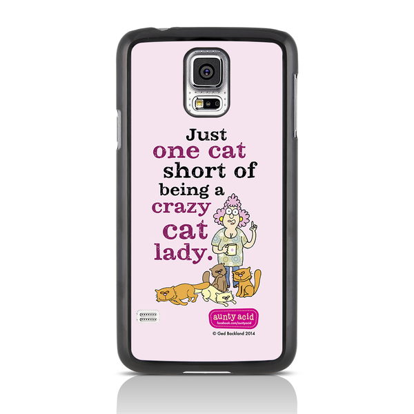 Samsung Galaxy S5 Crazy Cat Lady Case