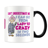 Lady to Crazy Magic mug