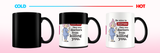 Be Nice To Nurses Magic mug