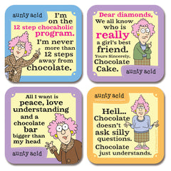 'Chocoholic' Coasters Set