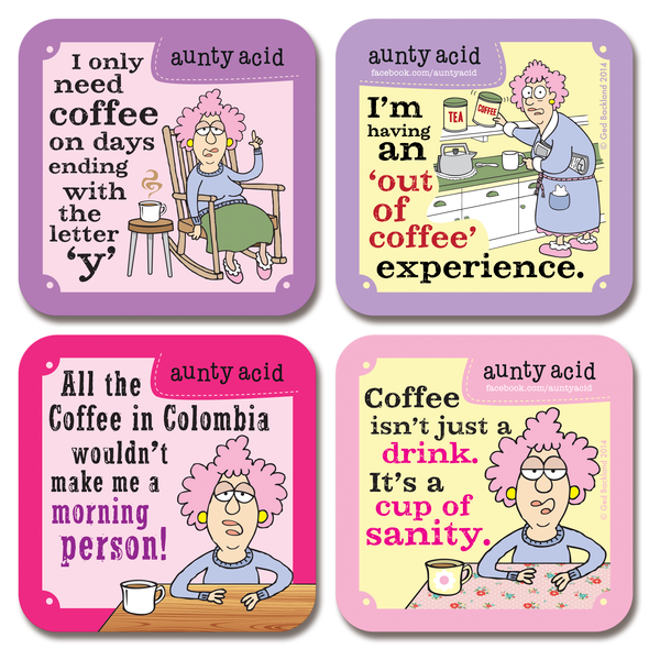 'Coffee Lover' Coasters Set